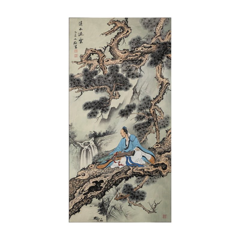 陈长智《溪山流云》